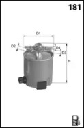LUCAS FILTERS lfdf166 -  Топливный фильтр